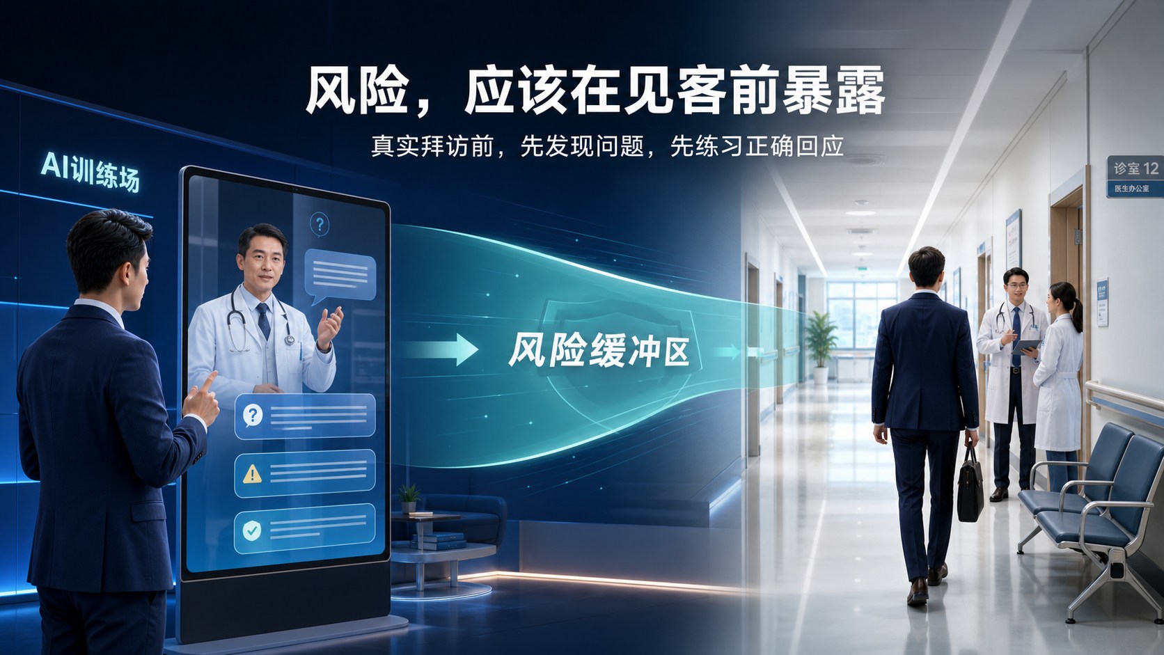 医药代表新规首例违规公示，AI陪练如何守住一线边界