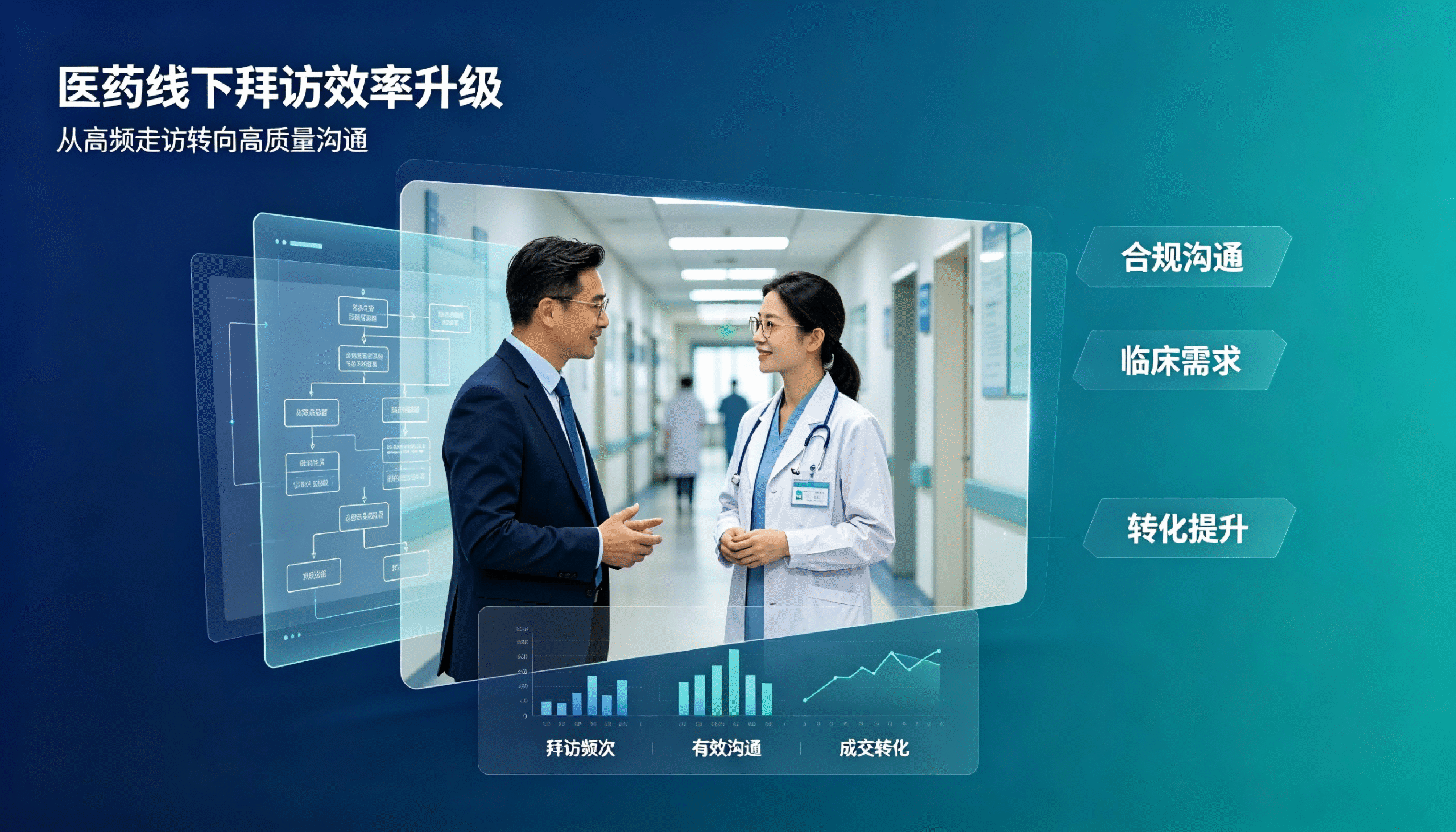 医药代表推广思路固化，AI Roleplay话术对练迭代终端学术宣讲框架